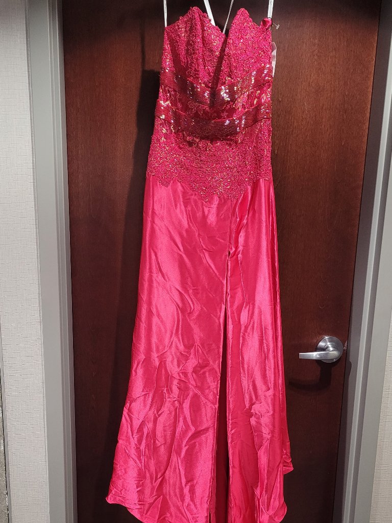 Jovani 101016 Size 6 Dark Pink Prom Dress
